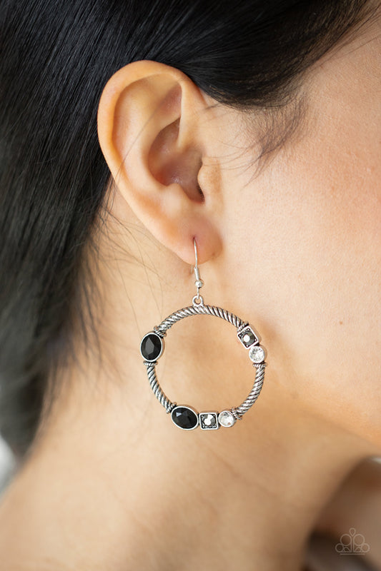Glamorous Garland - multi - Paparazzi earrings