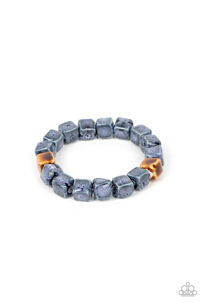 Glaze Craze - blue - Paparazzi bracelet