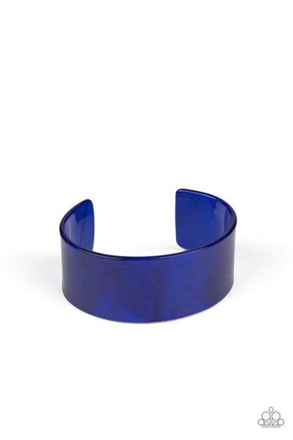 Glaze Over - blue - Paparazzi bracelet