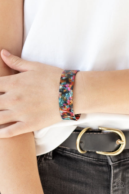Glaze Daze-multi-Paparazzi bracelet