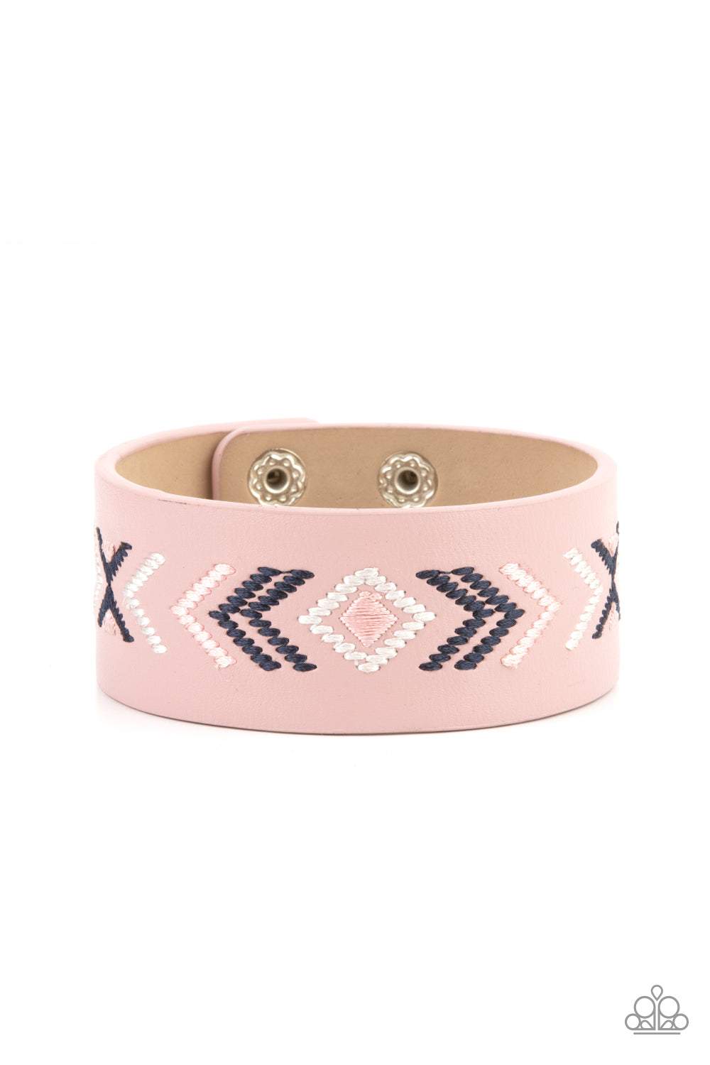 Cliff Glyphs - pink - Paparazzi bracelet – JewelryBlingThing