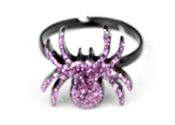 Glitter Spider - Paparazzi $1 Little Diva ring