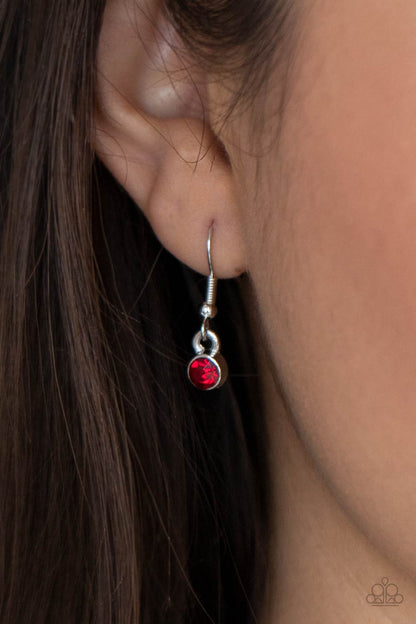 Glitz and Grind - red - Paparazzi necklace