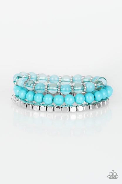Globetrotter Glam - blue - Paparazzi bracelet