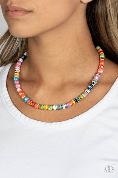 Gobstopper Glamour - multi - Paparazzi necklace