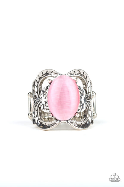 Go for Glow - pink - Paparazzi ring