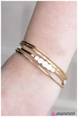 Going Gypsy - white - Paparazzi bracelets
