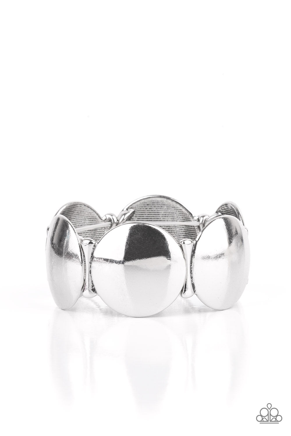 Going, Going, GONG! - silver - Paparazzi bracelet