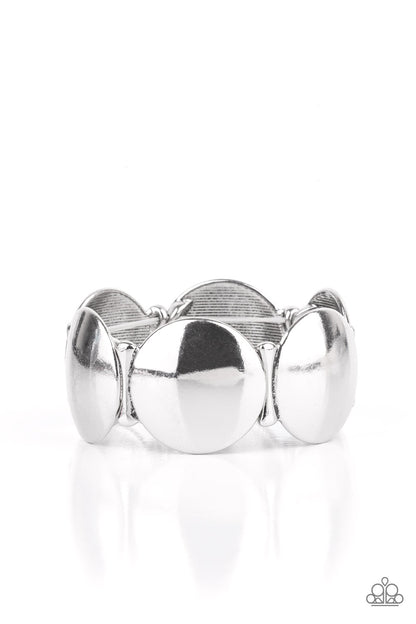 Going, Going, GONG! - silver - Paparazzi bracelet