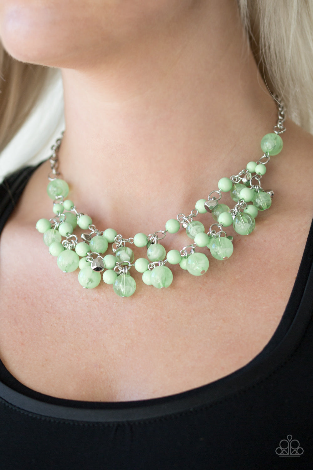 Gone Sailing - green - Paparazzi necklace