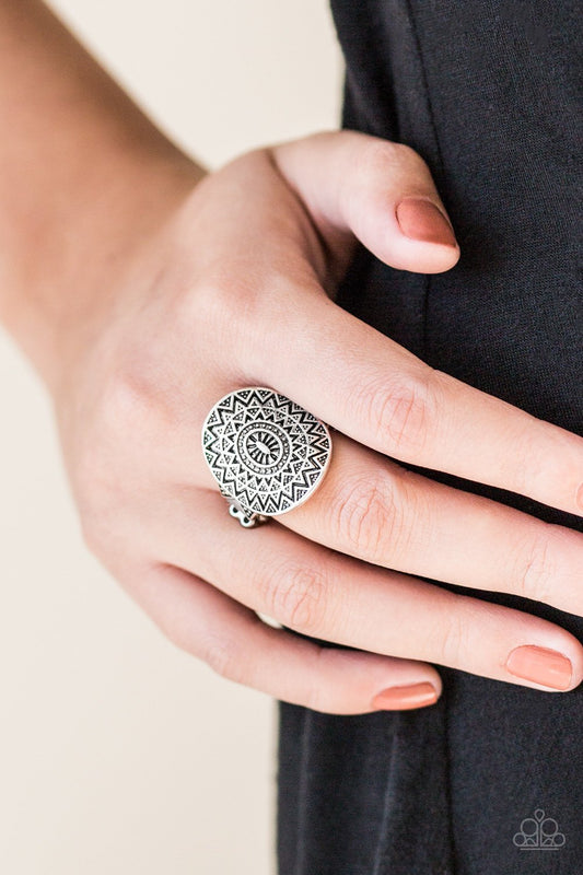 Good for the SOL-silver-Paparazzi ring