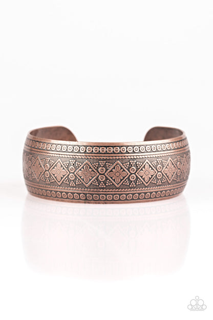 Gorgeously Gypsy - copper - Paparazzi bracelet