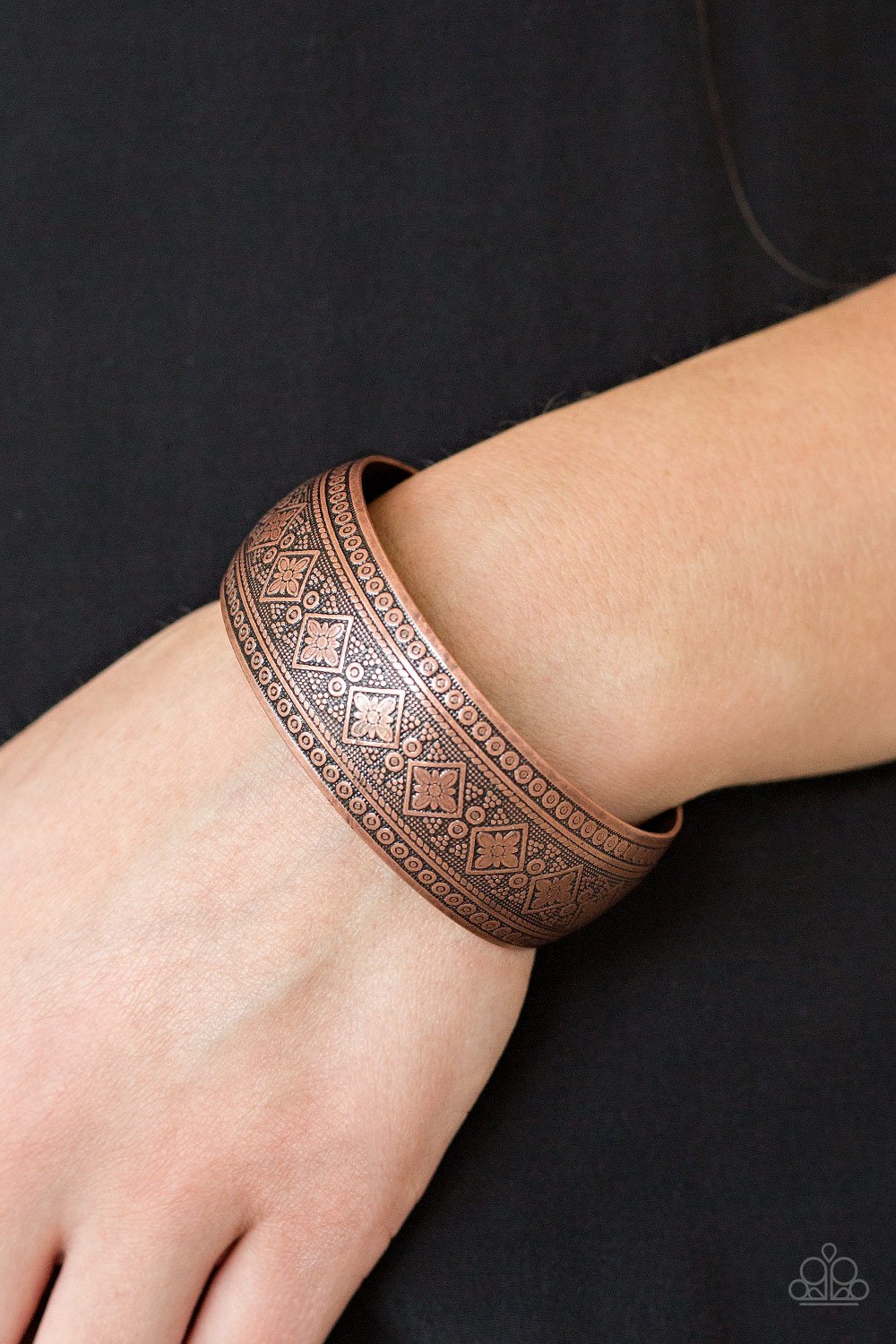 Gorgeously Gypsy-copper-Paparazzi bracelet