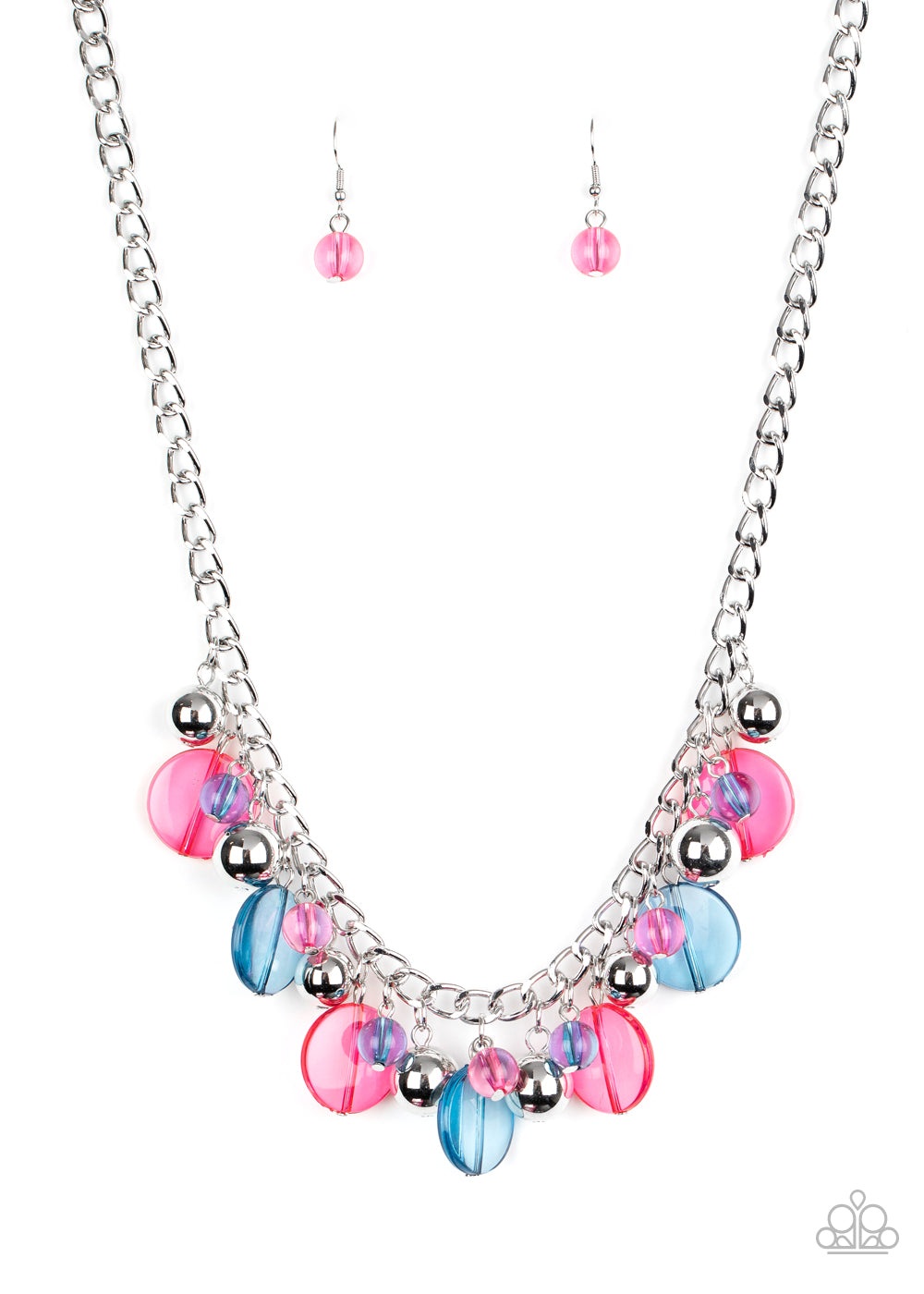 Gossip Glam - multi - Paparazzi necklace