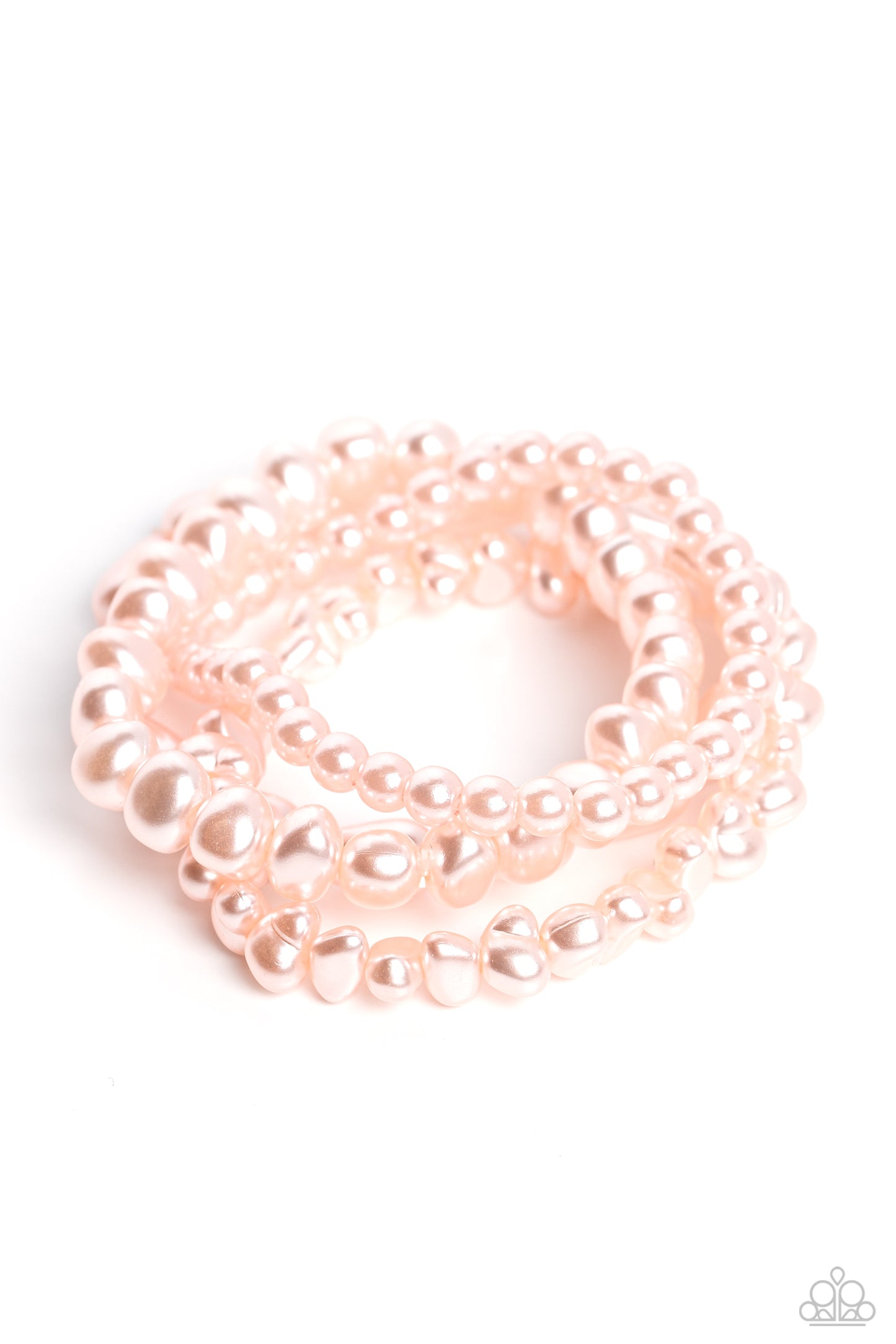 Gossip PEARL - pink - Paparazzi bracelet