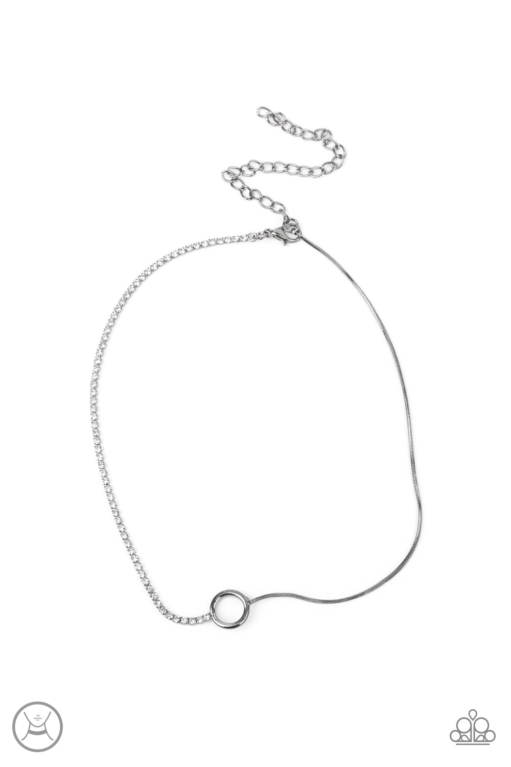 Gotta Split - black - Paparazzi necklace