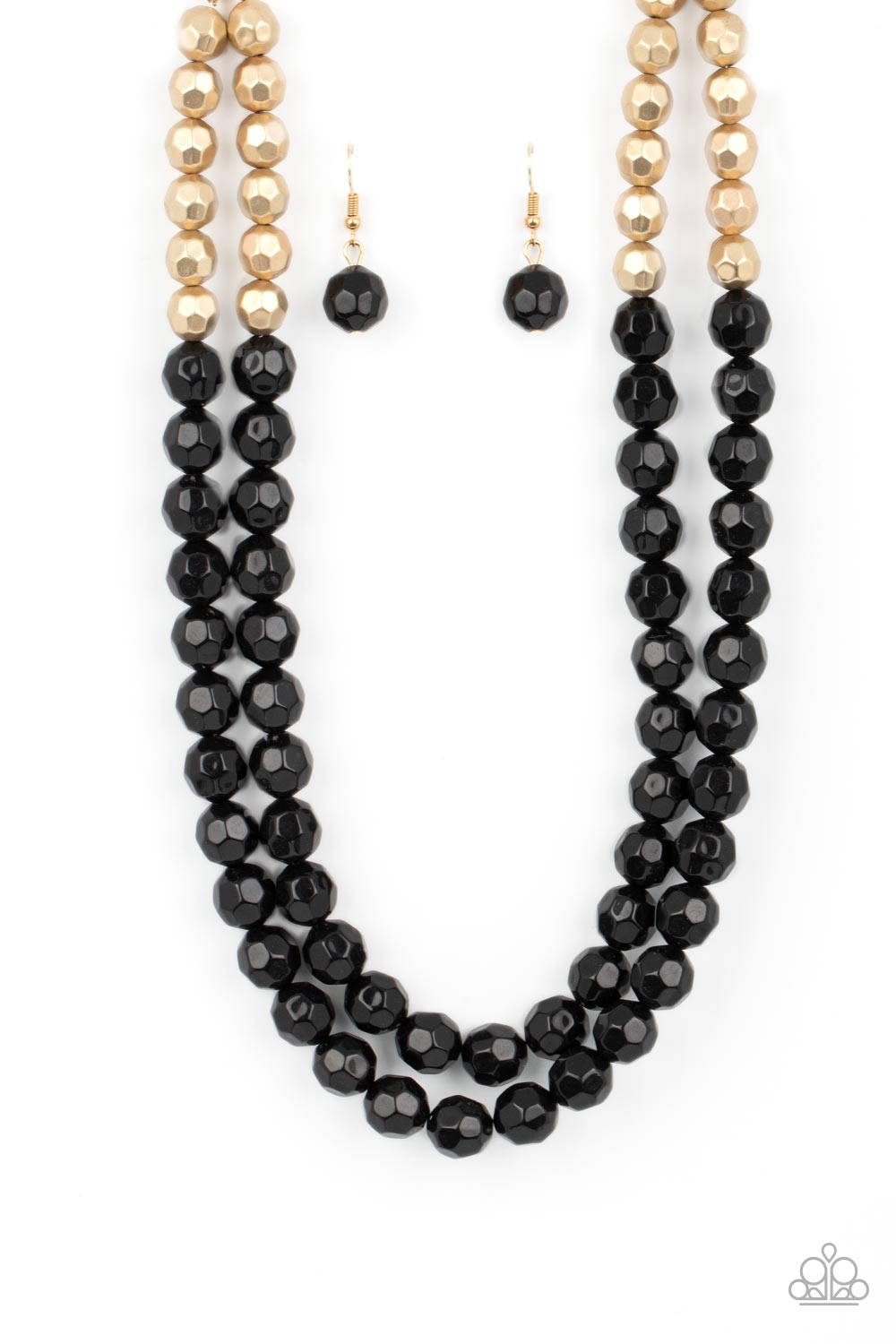 Greco Getaway - black - Paparazzi necklace