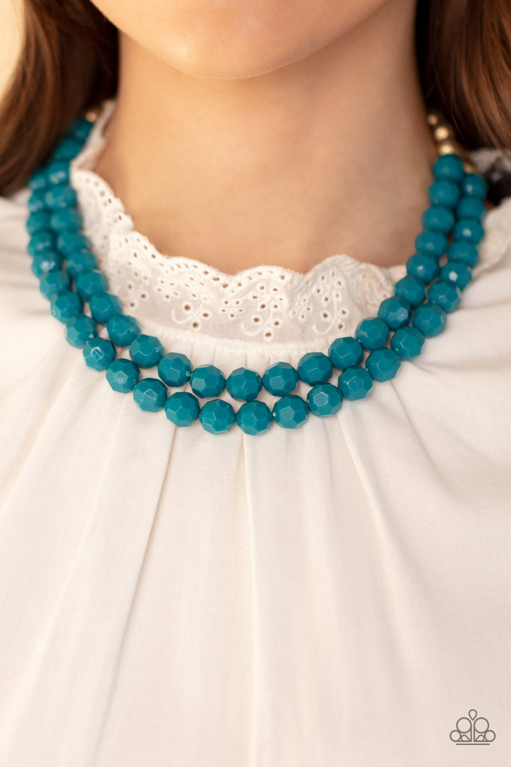 Greco Getaway - blue - Paparazzi necklace