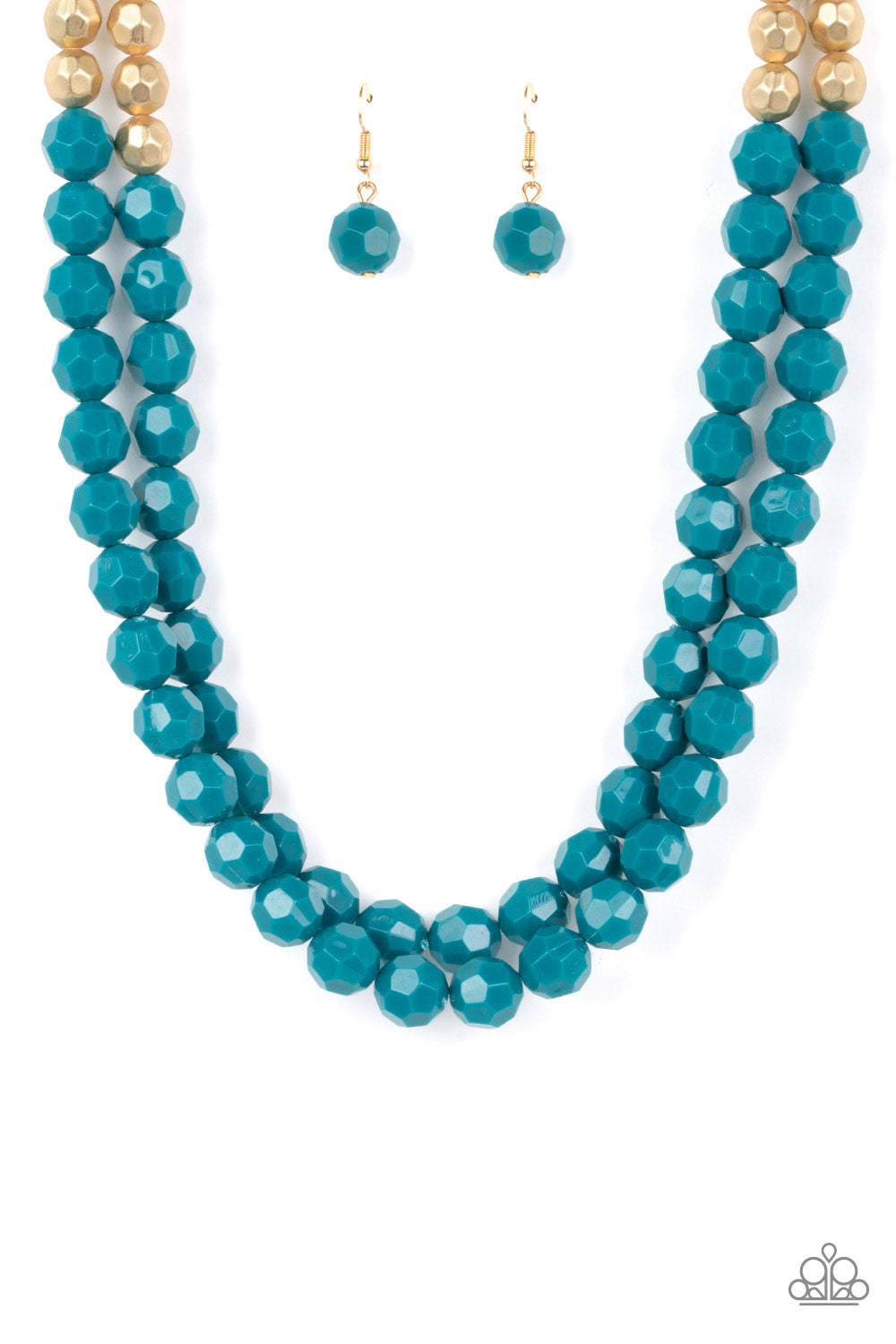 Greco Getaway - blue - Paparazzi necklace