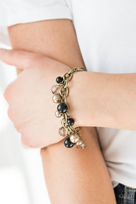 Grit and Glamour-black-Paparazzi bracelet