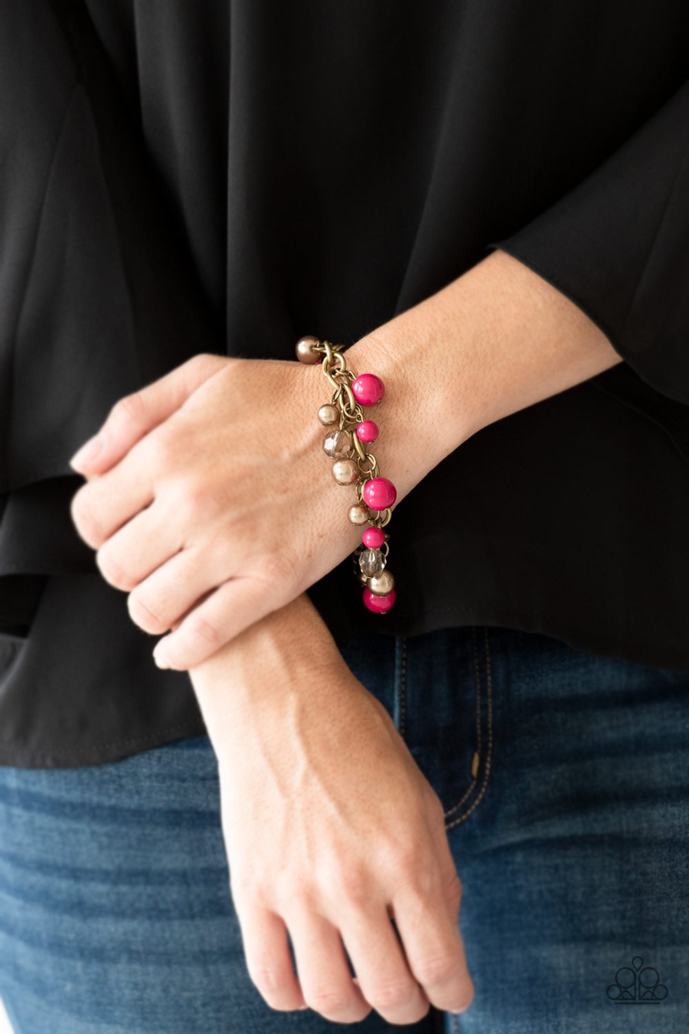 Grit and Glamour-pink-Paparazzi bracelet