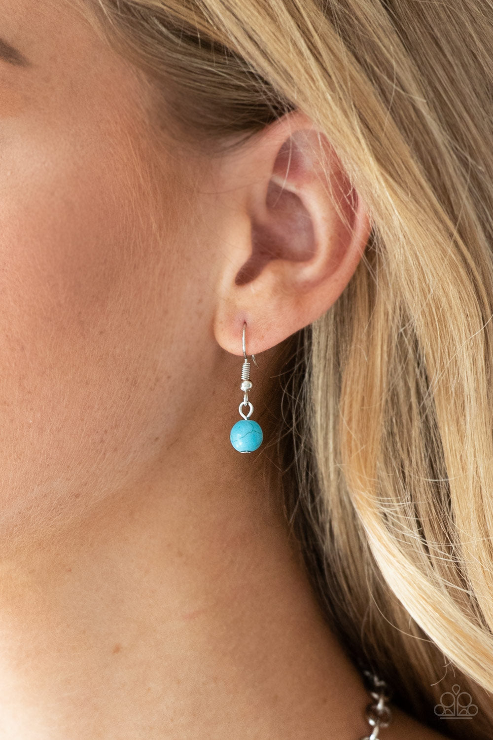 Ground forces blue necklace Clearance