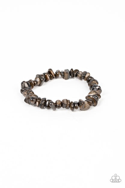 Grounded for Life - black - Paparazzi MENS bracelet