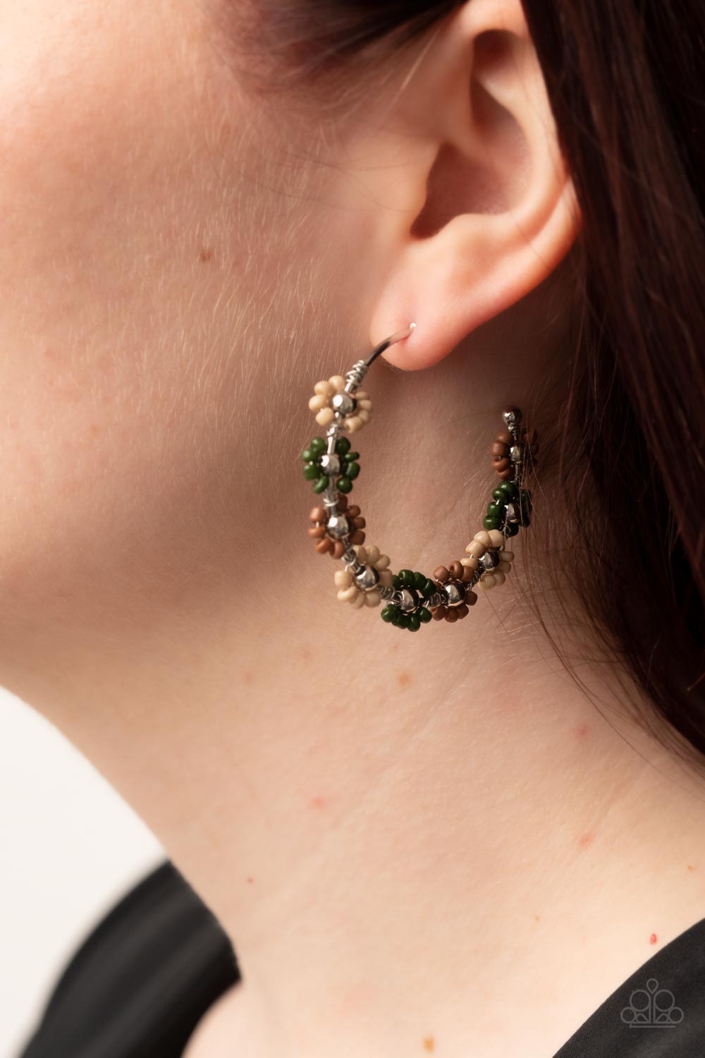 Growth Spurt - green - Paparazzi earrings