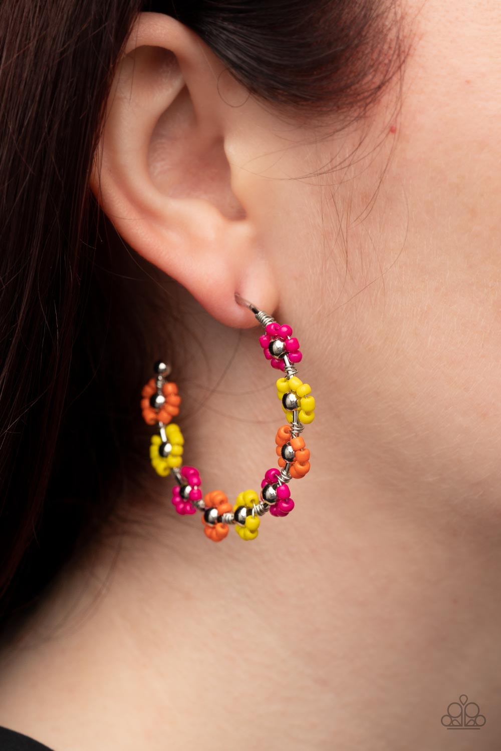 Growth Spurt - multi - Paparazzi earrings