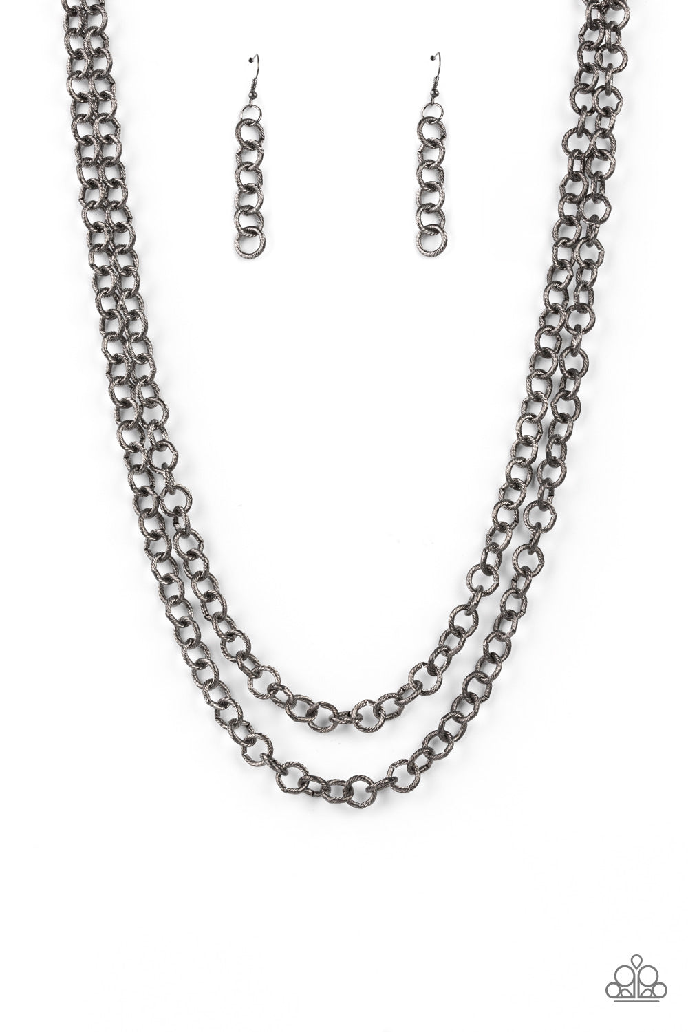 Grunge Goals - black - Paparazzi necklace