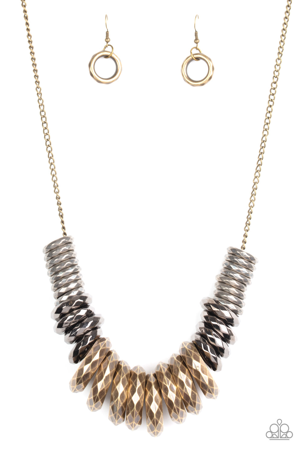 HAUTE Hardware - multi - Paparazzi necklace