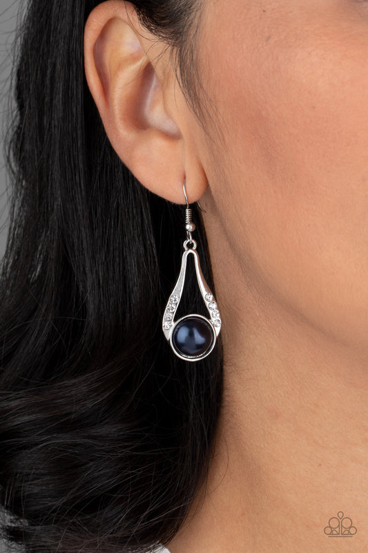 HEADLINER Over Heels - blue - Paparazzi earrings