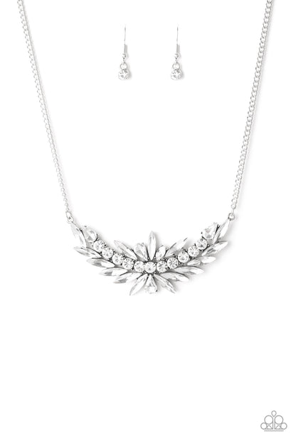HEIRS and Graces - white - Paparazzi necklace