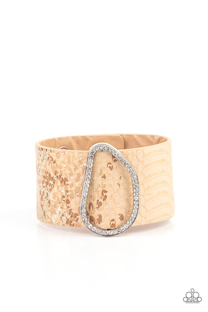 HISS-tory In The Making - brown - Paparazzi bracelet