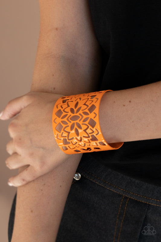Hacienda Hotspot - orange - Paparazzi bracelet