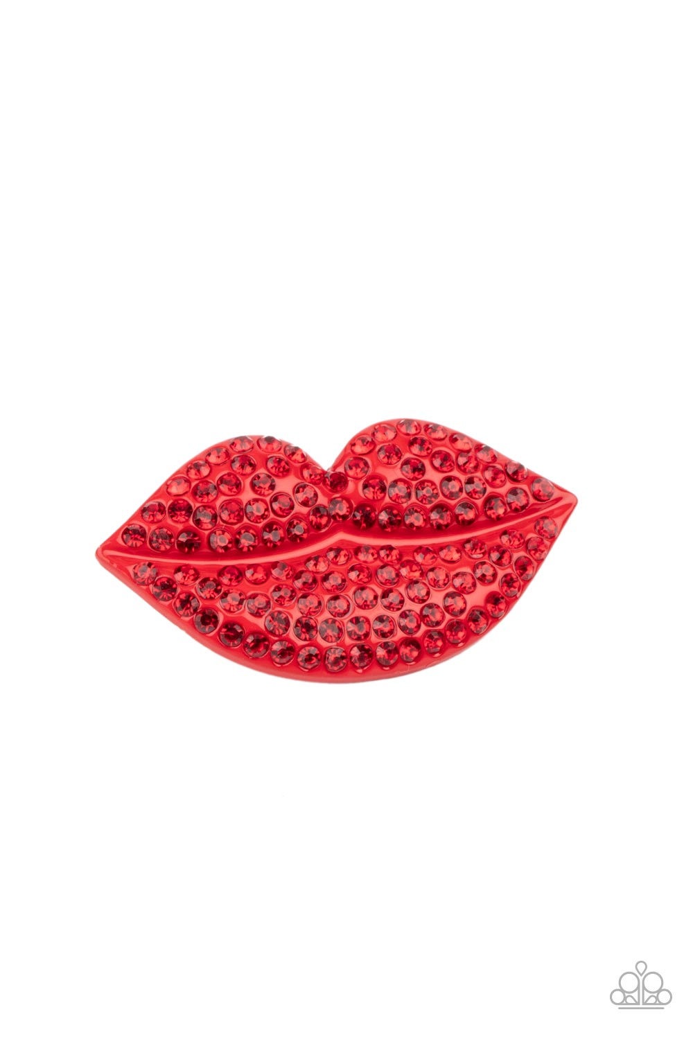 HAIR Kiss - red - Paparazzi hair clip