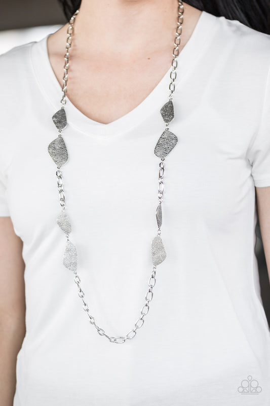 Handcrafted Harmony - Silver - Paparazzi necklace