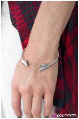 Happy Hunter - silver - Paparazzi bracelet