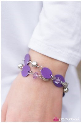 Happy Travels - Purple - Paparazzi bracelet
