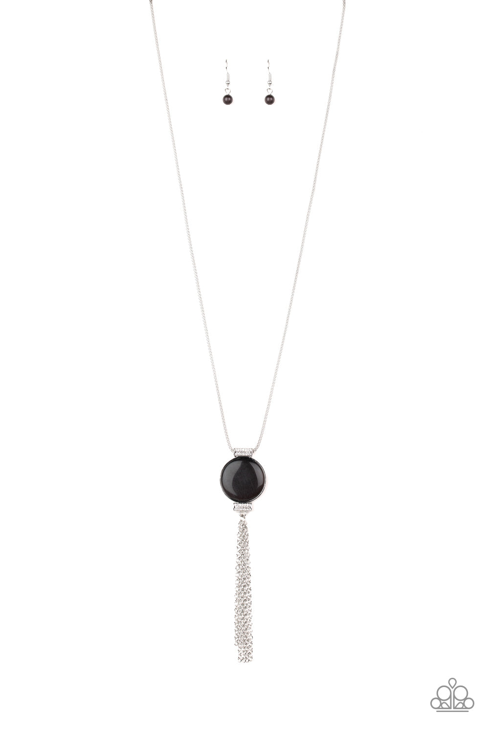 Happy As Can BEAM - black - Paparazzi necklace