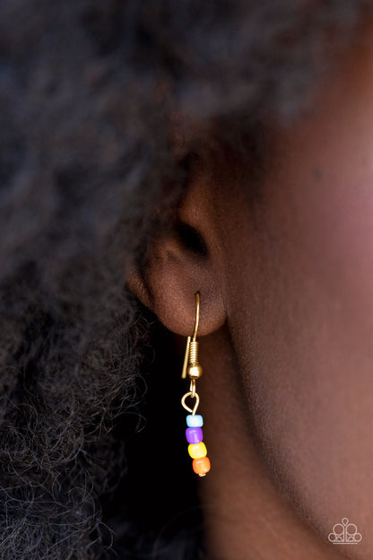 Happy Looks Good on You - multi - Paparazzi necklace