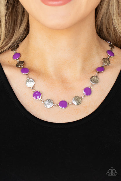 Harmonizing Hotspot - purple - Paparazzi necklace