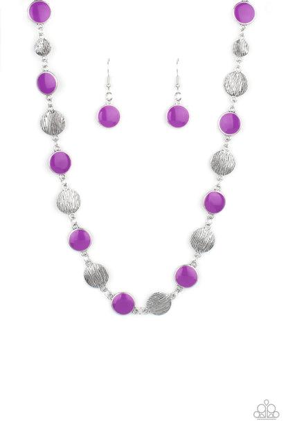 Harmonizing Hotspot - purple - Paparazzi necklace
