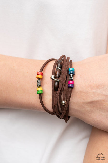 Have a WANDER-ful Day - multi - Paparazzi bracelet