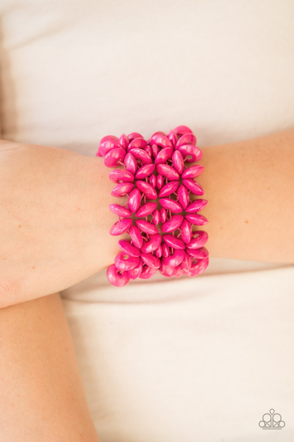 Hawaii Haven - pink - Paparazzi bracelet