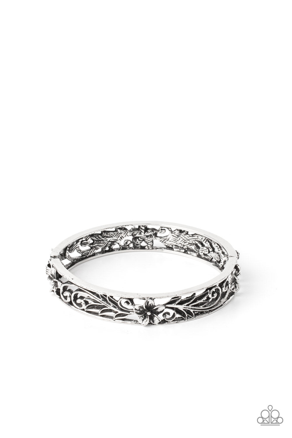 Hawaiian Essence - silver - Paparazzi bracelet – JewelryBlingThing