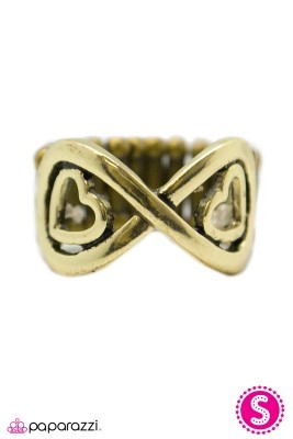 Heart and Soul - Paparazzi brass ring