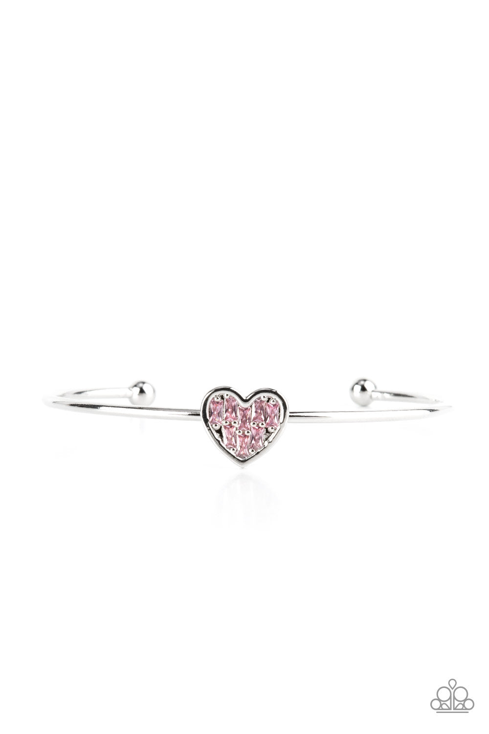 Heart of Ice - pink - Paparazzi bracelet