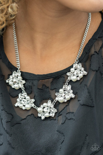 HEIRESS of Them All - white - Paparazzi necklace