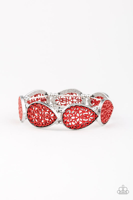 Heirloom Hunter - red - Paparazzi bracelet